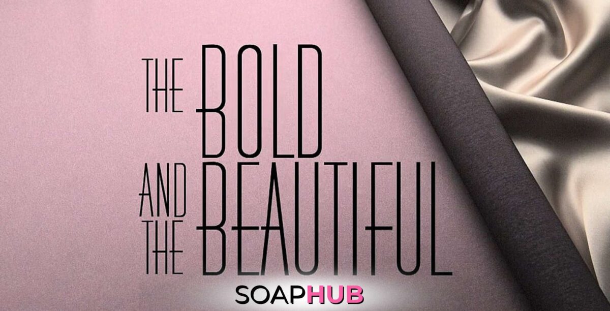 The Bold and the Beautiful logo with the Soap Hub logo across the bottom