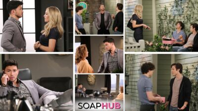 DAYS Preview Photos: Alex And Theresa Get Closer…Plus, Tate And Aaron Talk Girls