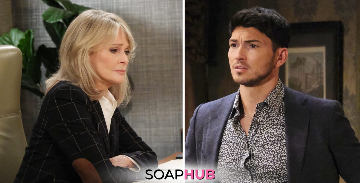 Days of Our Lives spoilers photos for May 29, 2024 with the Soap Hub logo across the bottom.
