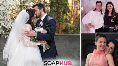 Behind The Scenes of General Hospital’s Big Brook Lynn and Chase Wedding