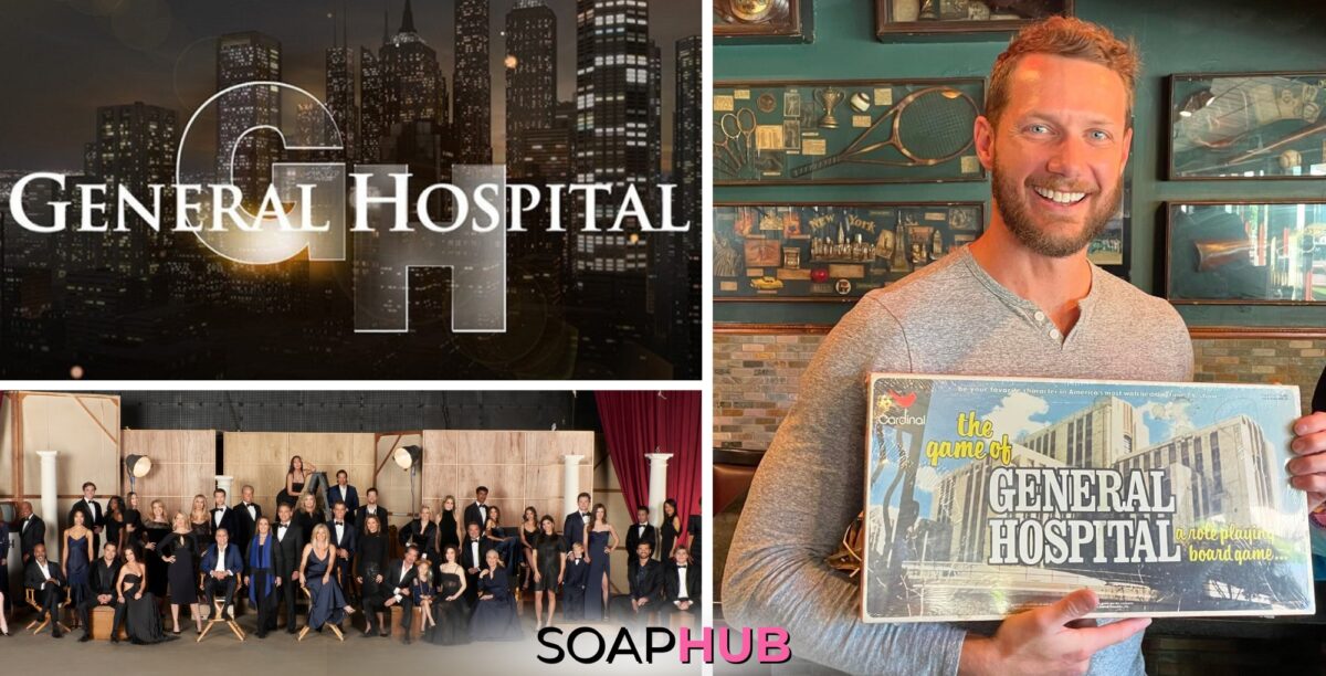 Johnny Wactor Tribute General Hospital board game Soap Hub logo