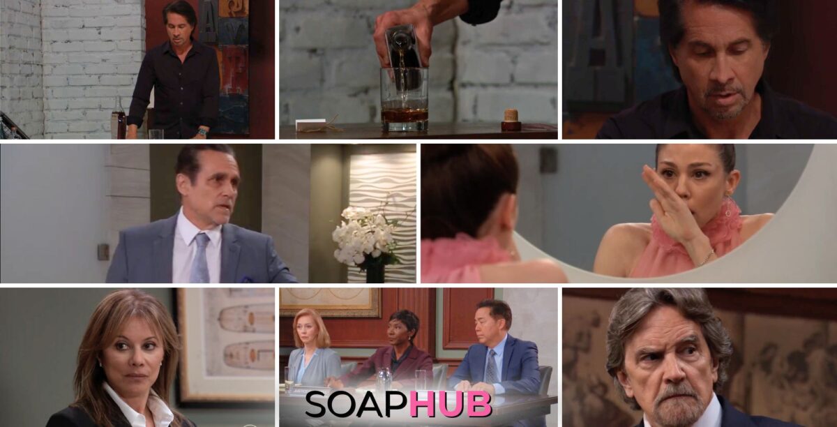 General Hospital spoilers weekly video preview collage for the week of May 20 with the soap hub logo near the bottom of the graphic