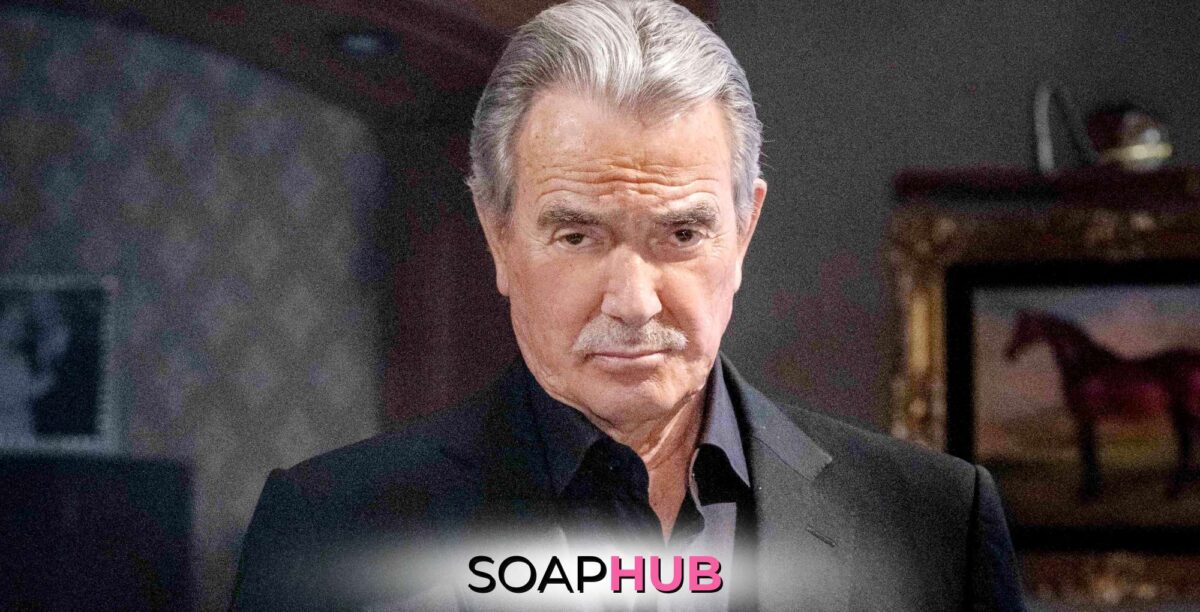 Young and the Restless star Eric Braeden with the Soap Hub logo.