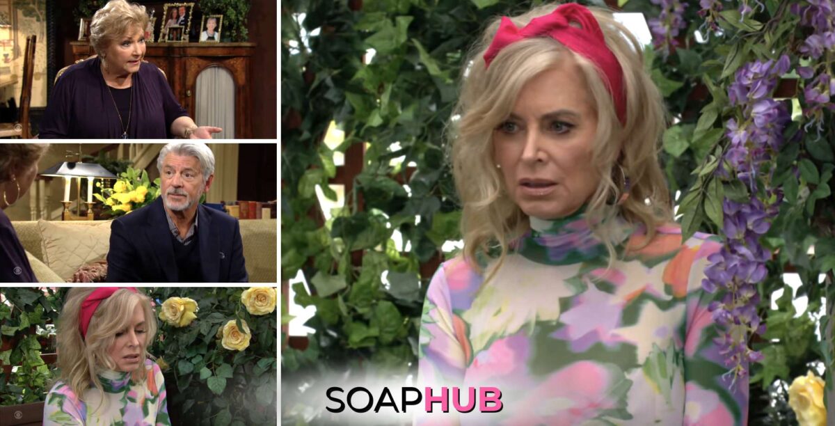 The Young and the Restless for May 15 features Traci, Alan, and Ashley with the Soap Hub logo.