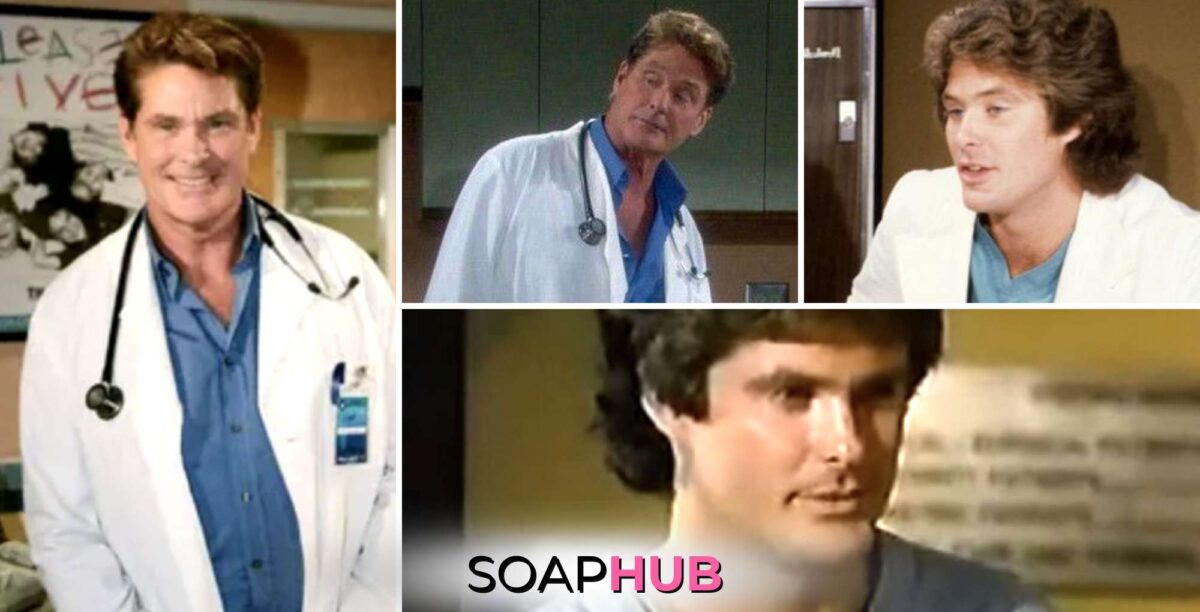 The Young and the Restless Snapper Foster with the Soap Hub logo.