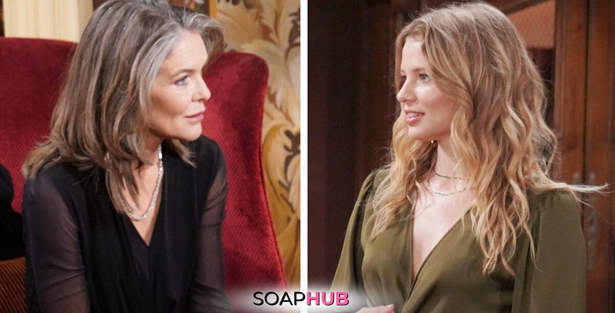 The Young and the Restless spoilers for May 28 feature Diane and Summer with the Soap Hub logo.