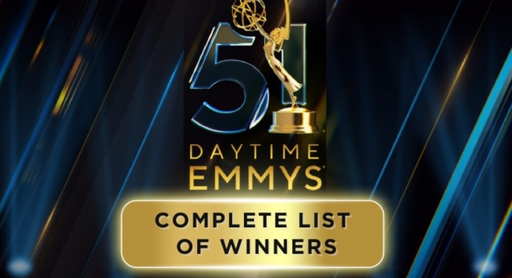 51st Annual Daytime Emmy Awards — The Complete List of Winners