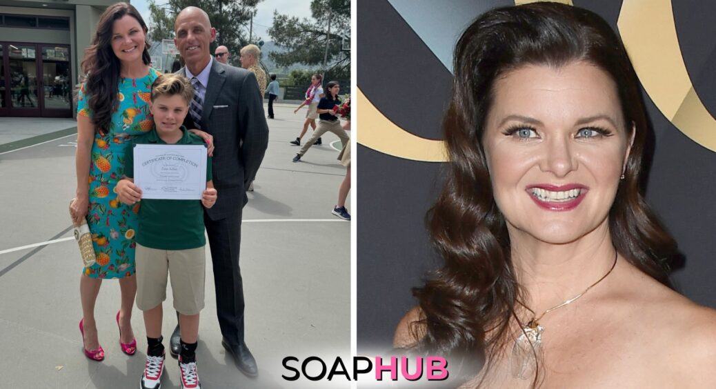 B&B’s Heather Tom Shares News About Her Son, Zane