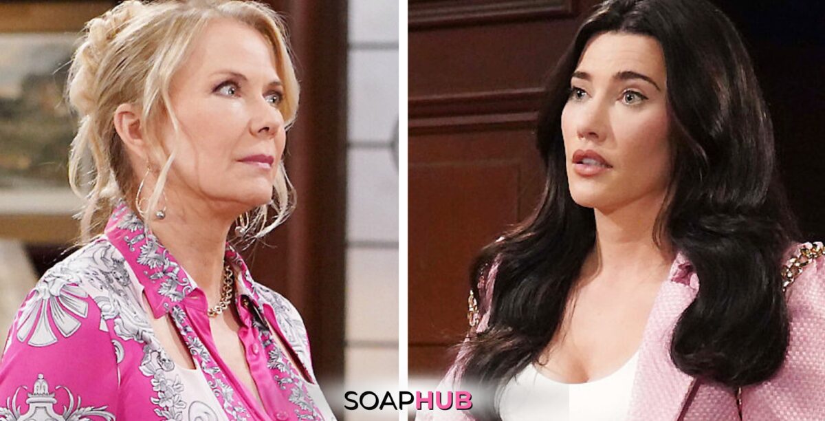 Bold and the Beautiful Spoilers for Wednesday, June 19, Episode 9297 Features Brooke and Steffy.
