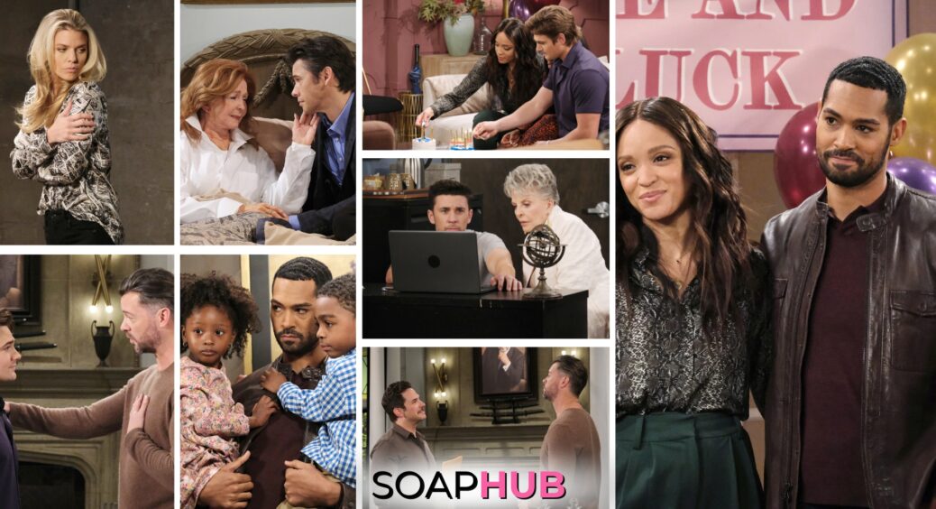 Days Of Our Lives Preview Photos: Eli And Lani Come Home As Johnny And Chanel Say Goodbye