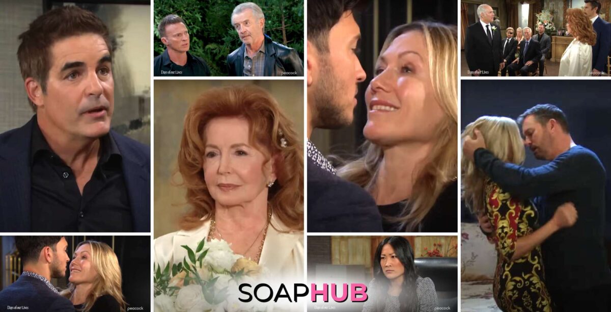 Days of our Lives spoilers video for the week of June 3 with the Soap Hub logo.