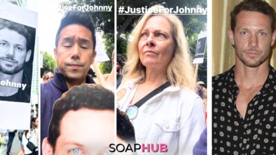 GH, Other Soap Stars Rally Together In LA For Justice For Johnny Wactor