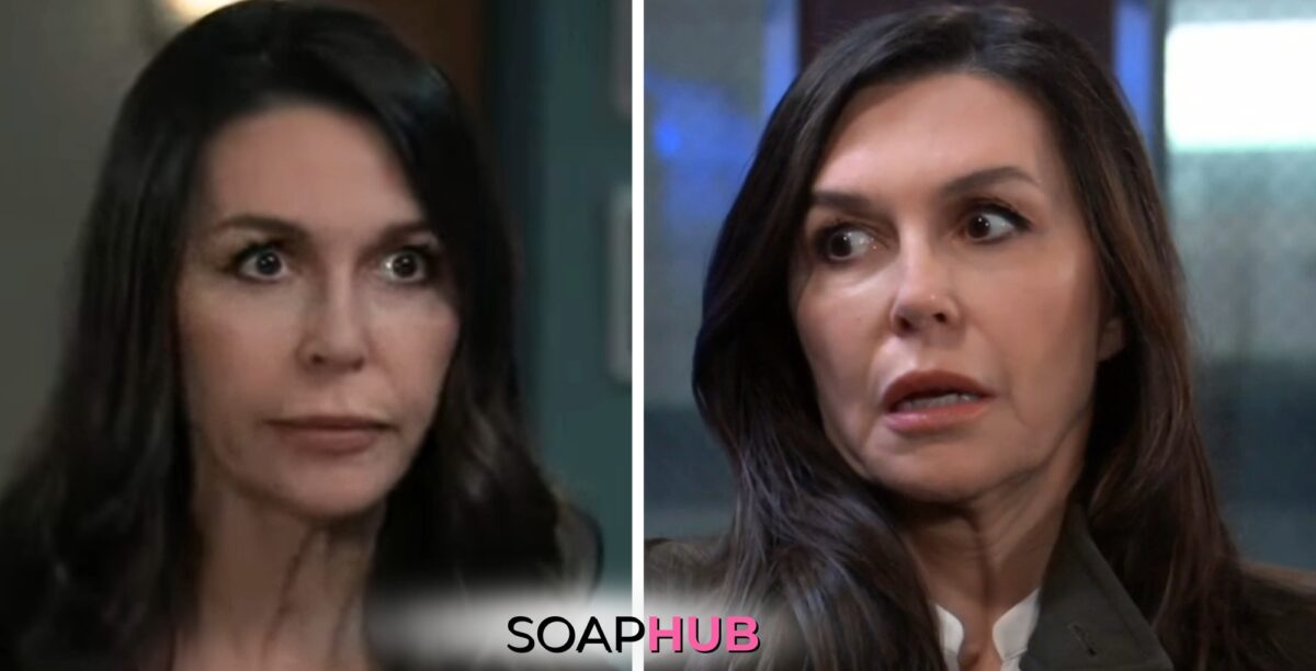 General Hospital spoilers for Tuesday, June 4, 2024 featuring Anna, with the Soap Hub logo near bottom of image.