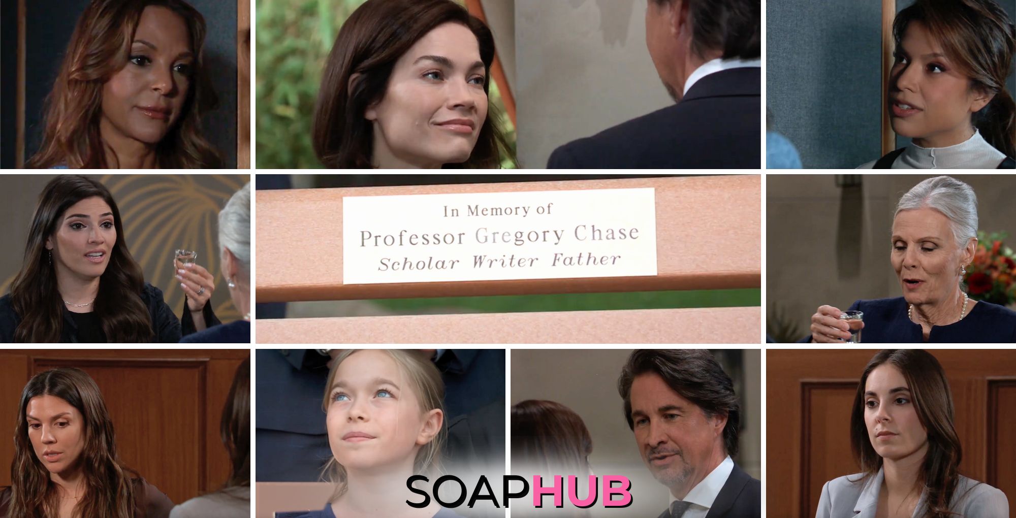 General Hospital preview collage for Wednesday, June 5, 2024, episode, with the Soap Hub logo across the bottom.