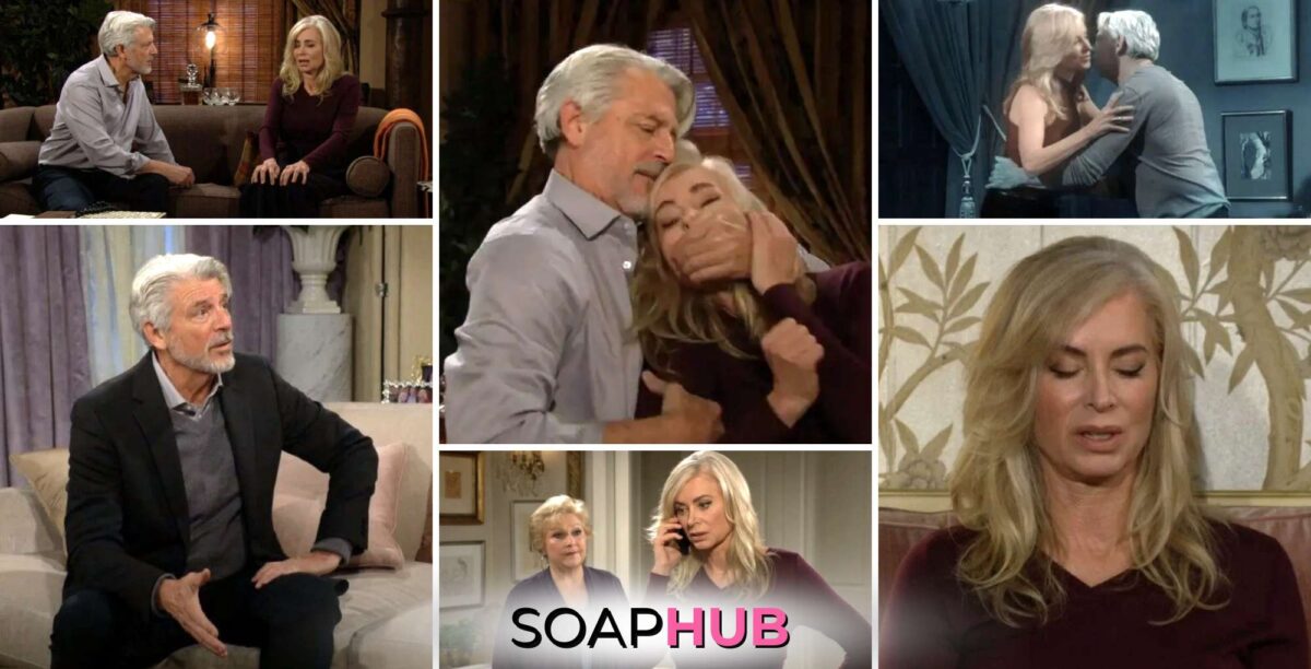 The Young and the Restless for June 6 features Ashley, Alan, and Traci with the Soap Hub logo.