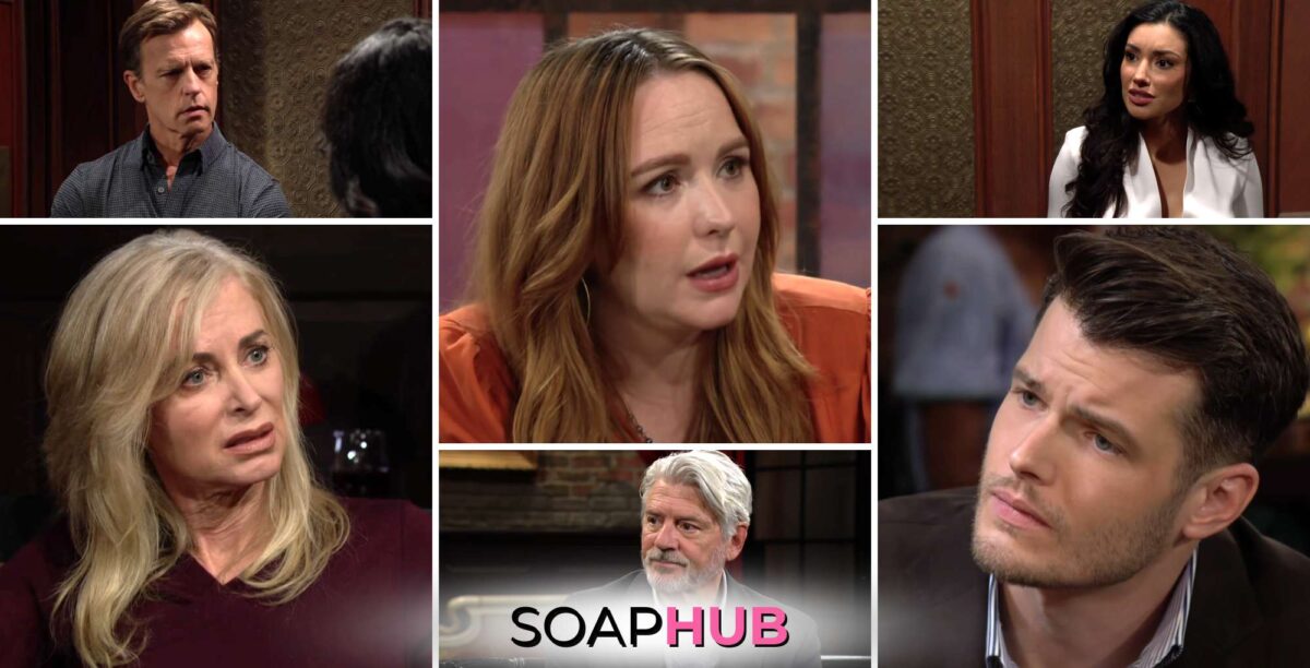 The Young and the Restless spoilers video for June 3 with the Soap Hub logo.