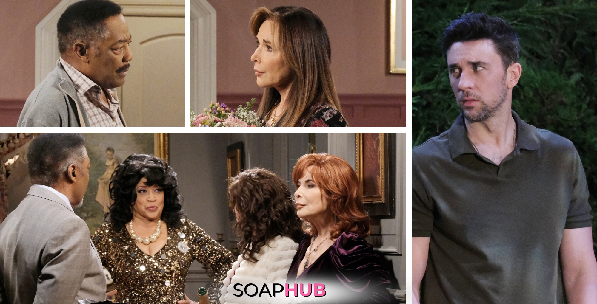 Days of our Lives spoilers for July 15 with the Soap Hub logo.