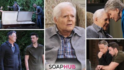 Days Of Our Lives Preview Photos: Doug’s Final Scenes In Salem…Plus, Chad Learns The Truth About Abigail