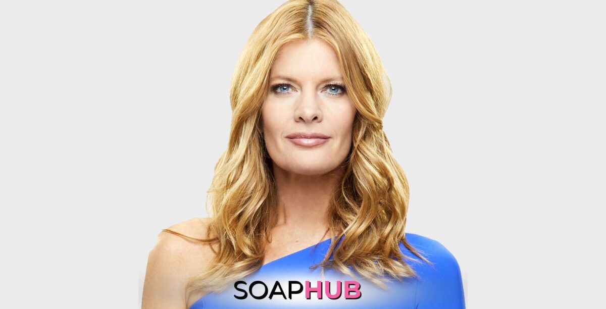 Michelle Stafford with the Soap Hub logo across the bottom.