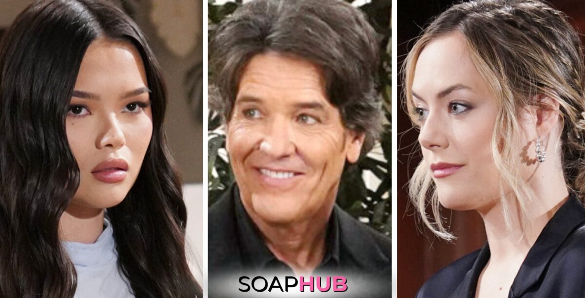 Bold and the Beautiful Spoilers Weekly Update August 12-16 with the Soap Hub logo.