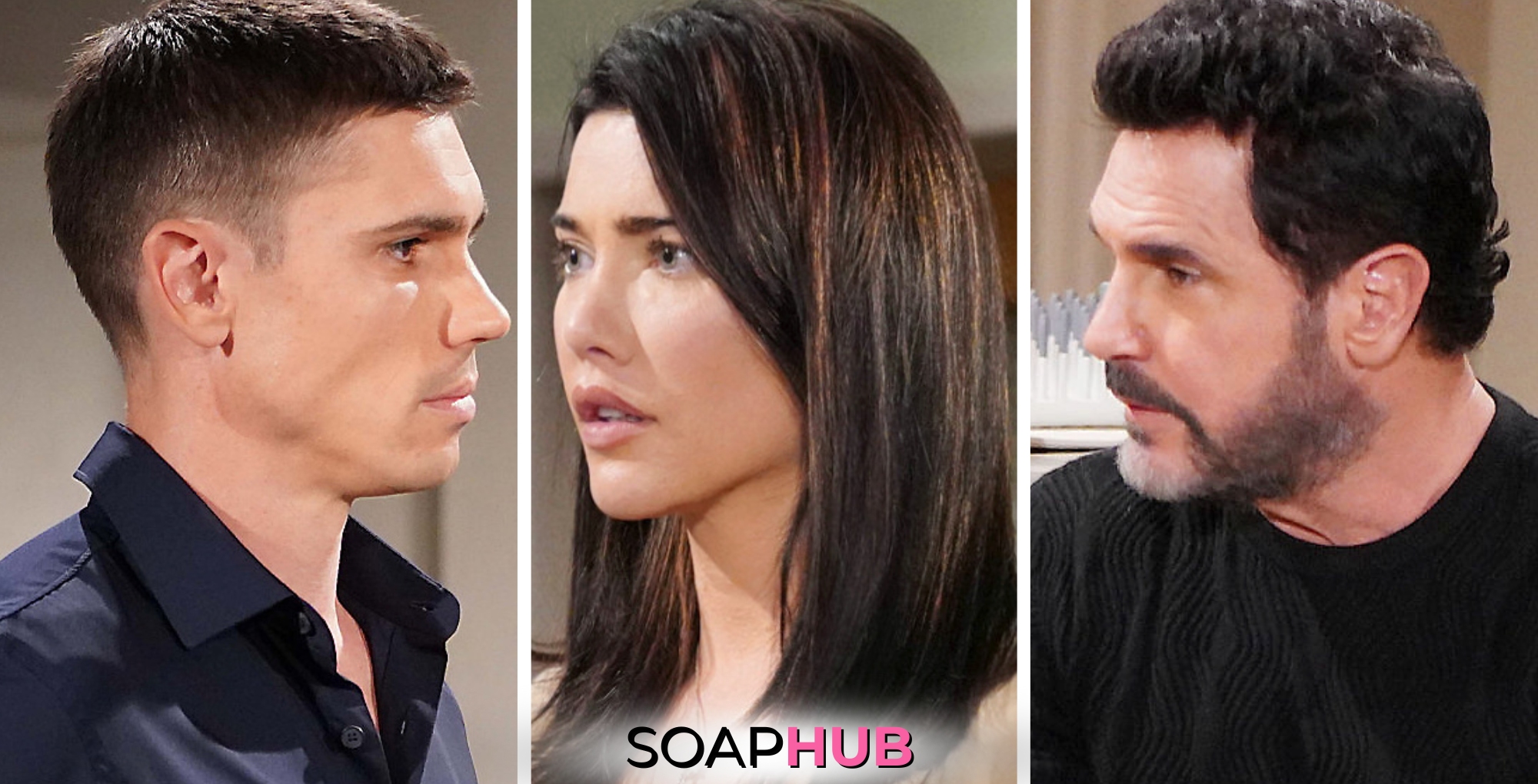 Bold and the Beautiful Spoilers Weekly Update August 26-30 with the Soap Hub logo.