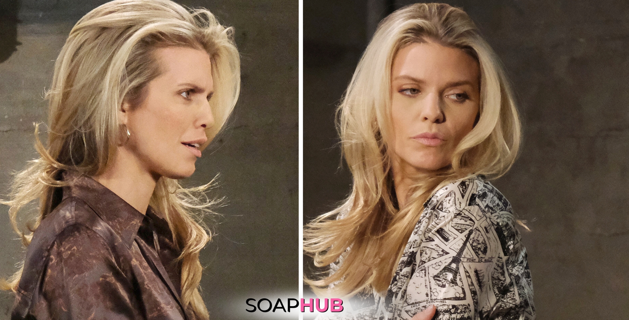 Days of our Lives Spoilers August 19 Abigail with the Soap Hub logo.