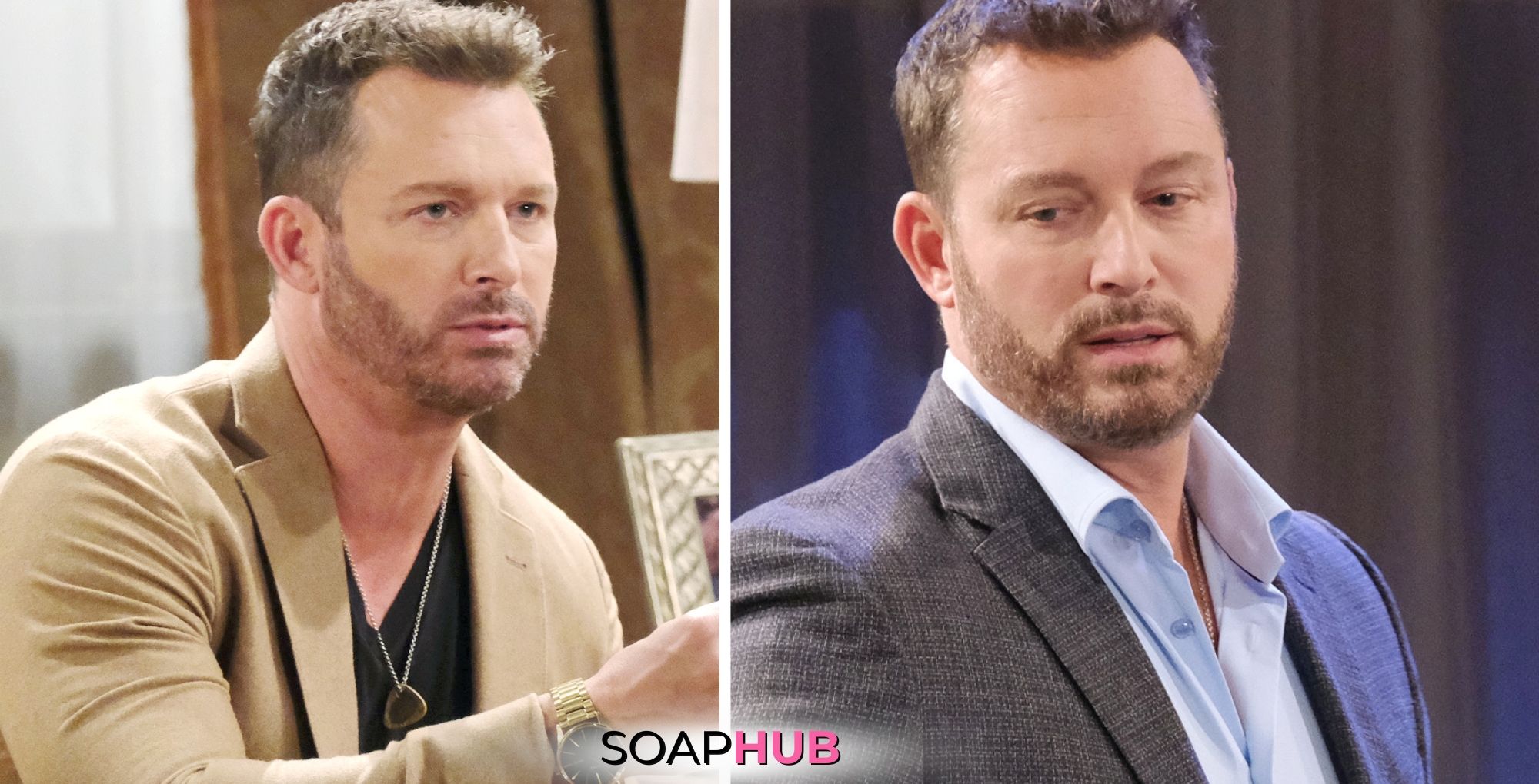 Days of our Lives Spoilers August 28 Brady with the Soap Hub logo.