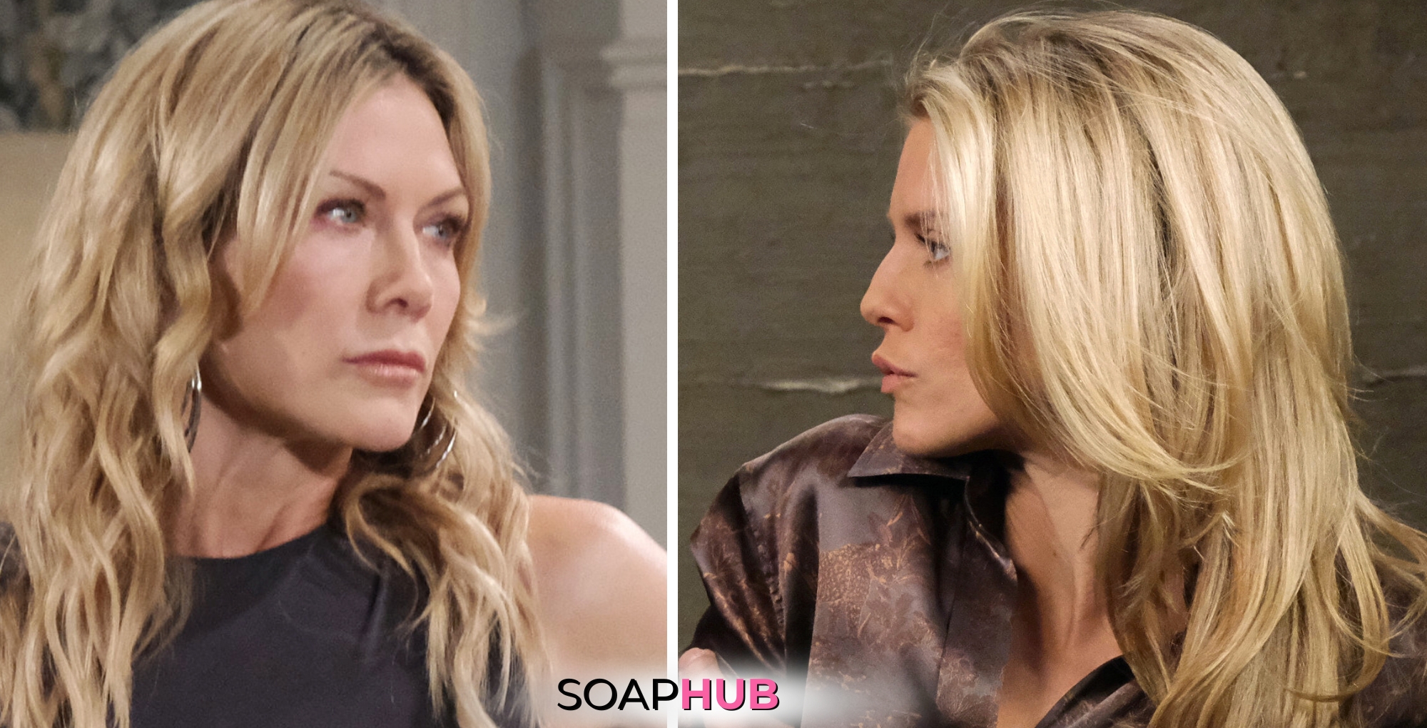 Days of our Lives Spoilers August 26 feature Kristen, 'Abigail', and the Soap Hub logo.