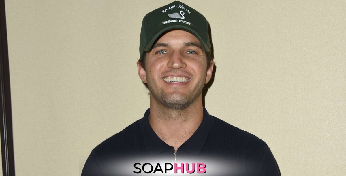 General Hospital's Bryan Craig with the Soap Hub logo across the bottom.