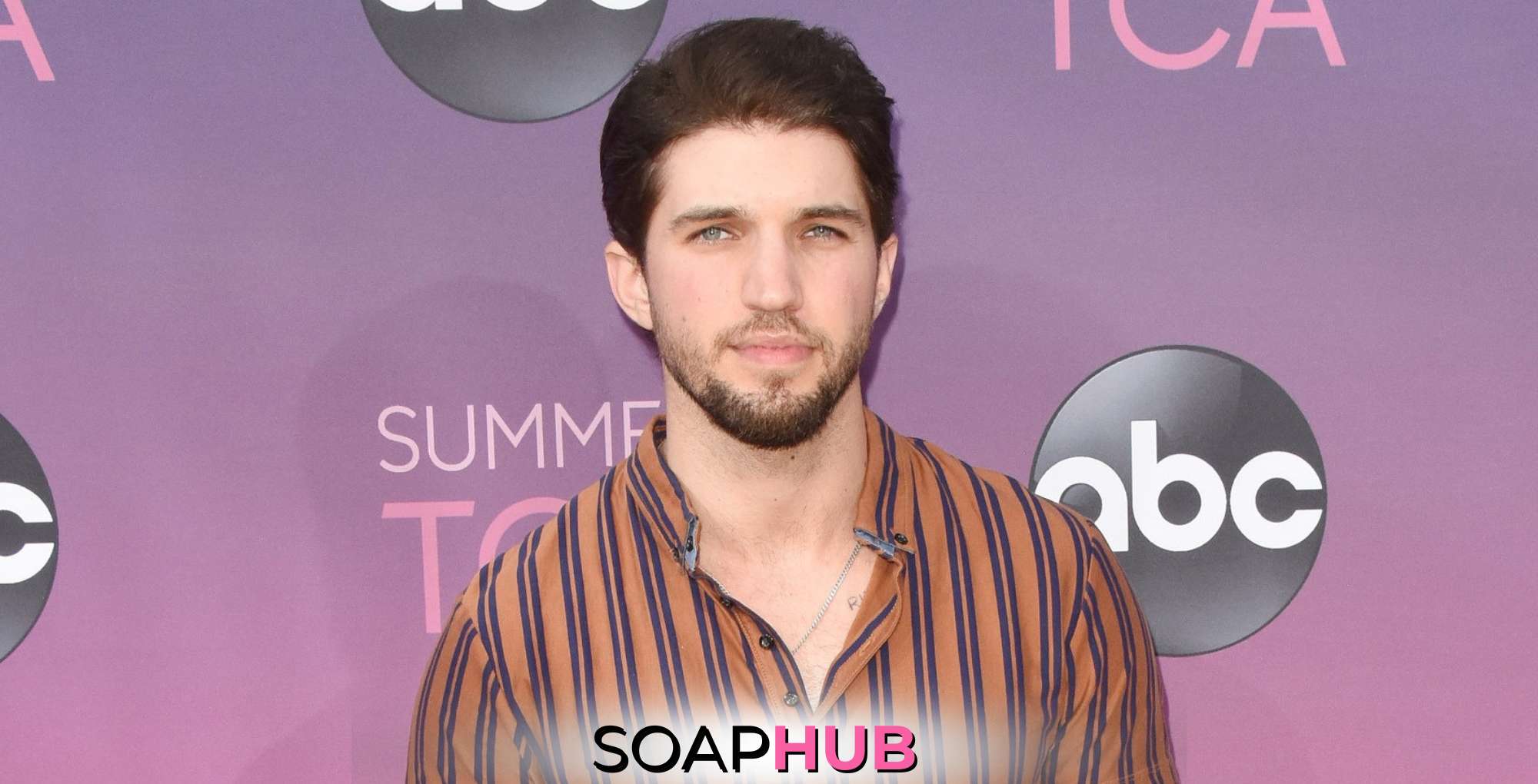 General Hospital's Bryan Craig with the Soap Hub logo across the bottom.