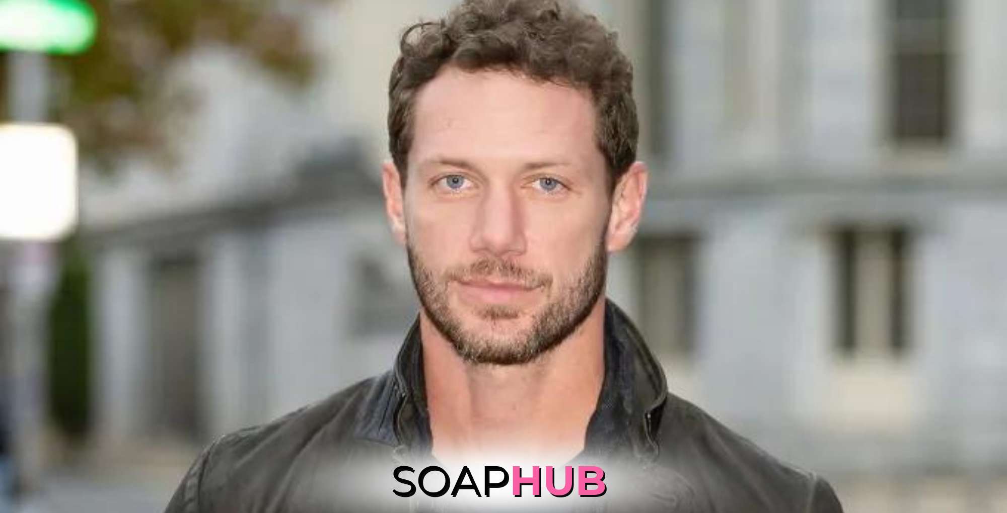 General Hospital Alum Johnny Wactor with the Soap Hub logo.