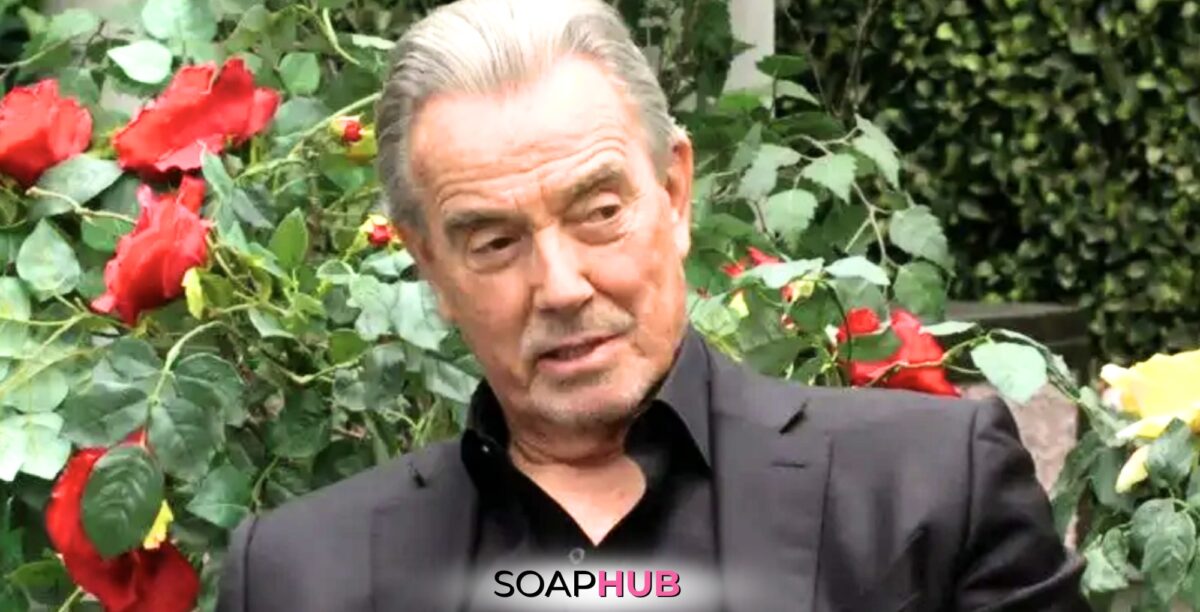 Young and Restless Spoilers August 9 Victor with the Soap Hub logo.