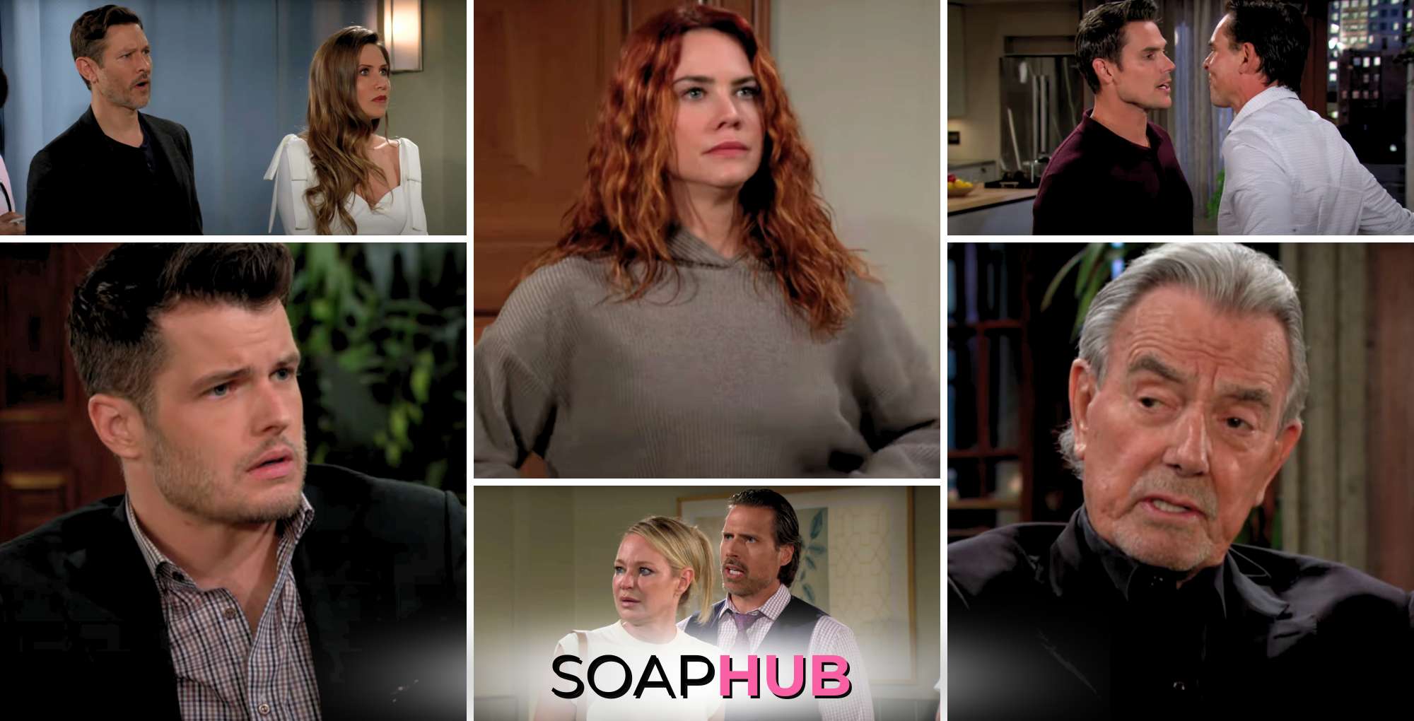 Young and the Restless spoilers video August 26-30 with the Soap Hub logo.