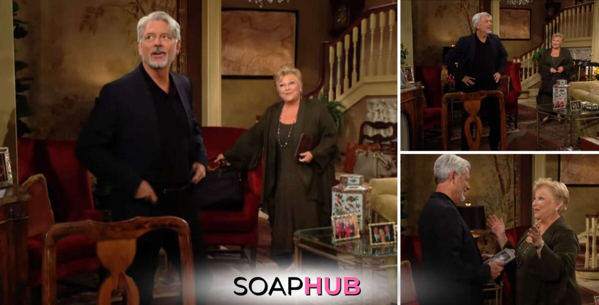 The Young and the Restless Alan, Traci, and the Soap Hub logo.