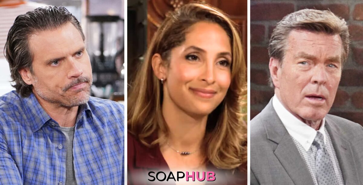 Young and the Restless weekly update September 2-6 with the Soap Hub logo.