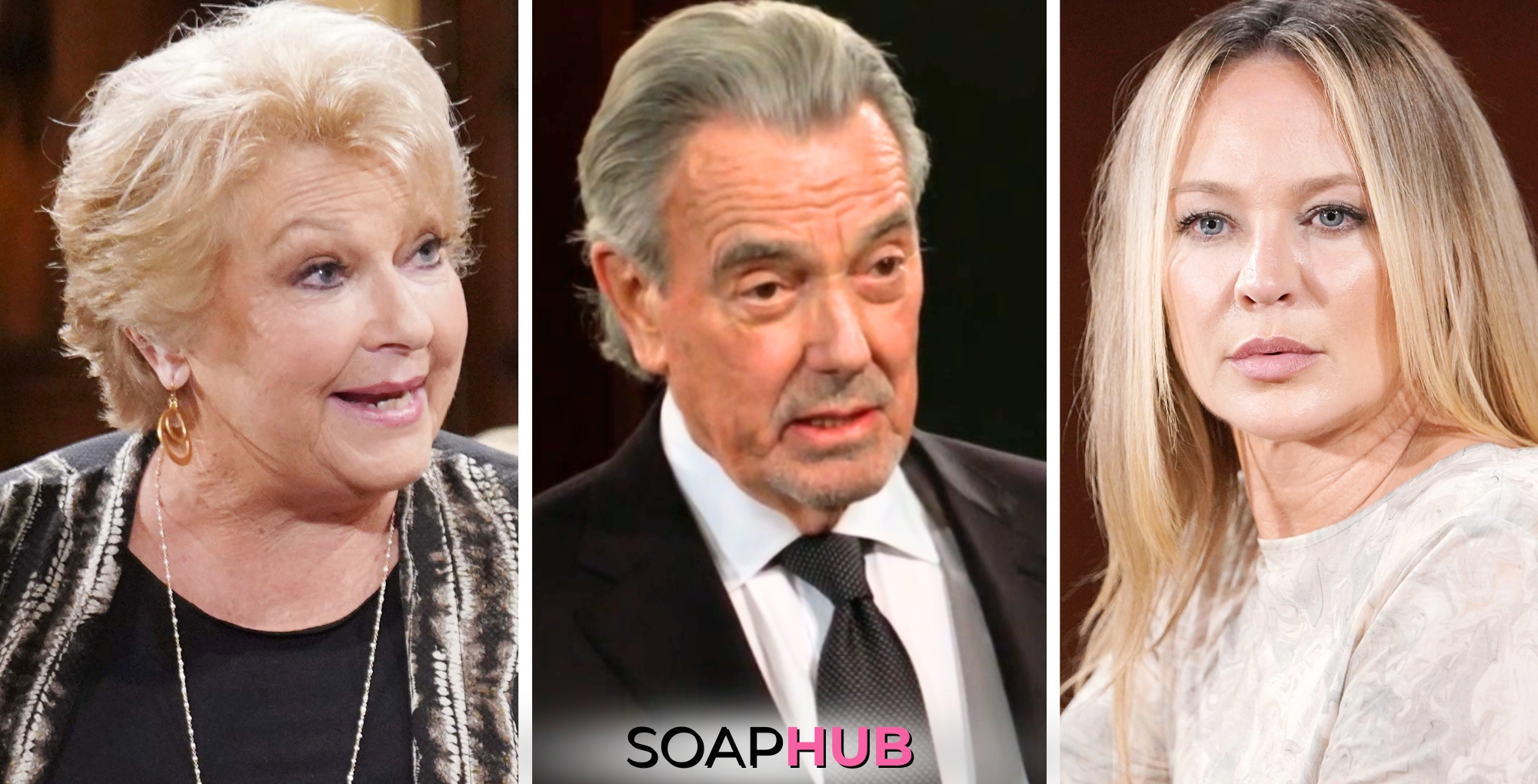 Young and the Restless spoilers weekly update August 12-16 with the Soap Hub logo.