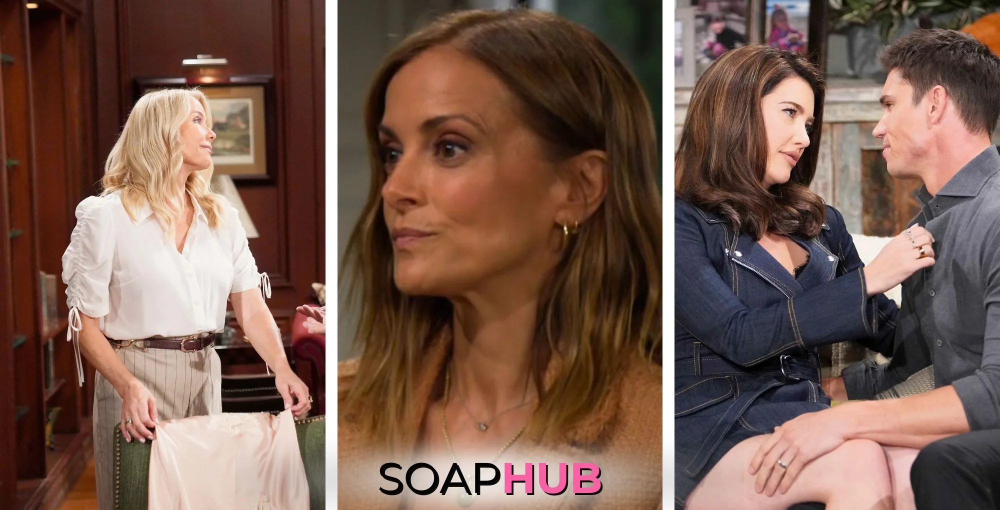 Weekly Bold and the Beautiful Recap September 16-20 with the Soap Hub logo.