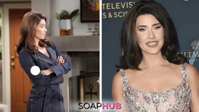 Jacqueline MacInnes Wood Teases Steffy’s Up To No Good On Bold and the Beautiful