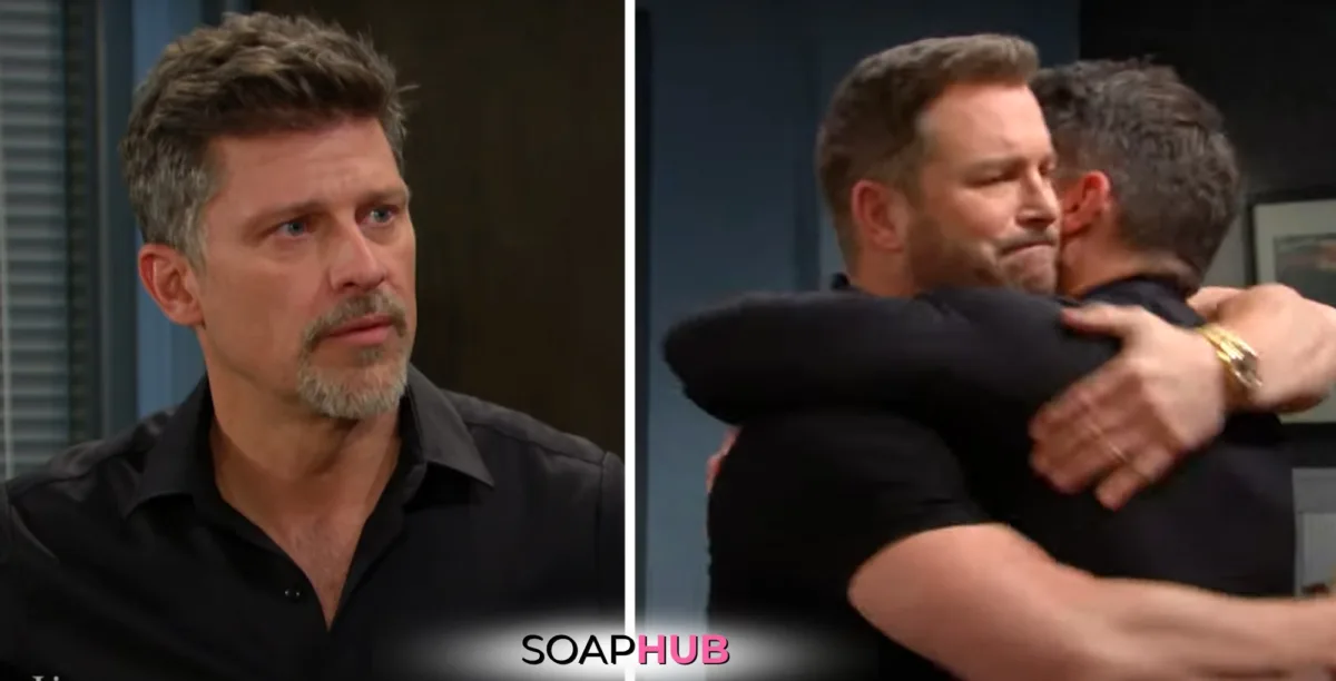 Days of our Lives Spoilers September 5 Eric with the Soap Hub logo.