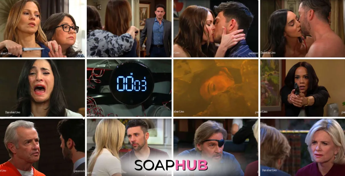 Days of our Lives spoilers weekly preview video September 16-20 with the Soap Hub logo.