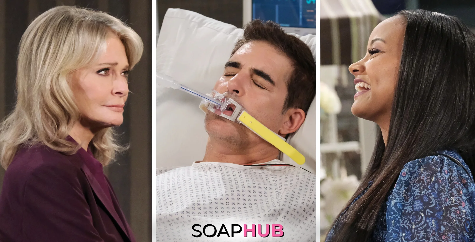 Days Of Our Lives Two-Week Breakdown with Marlena, Rafe, Chanel, and the Soap Hub logo.