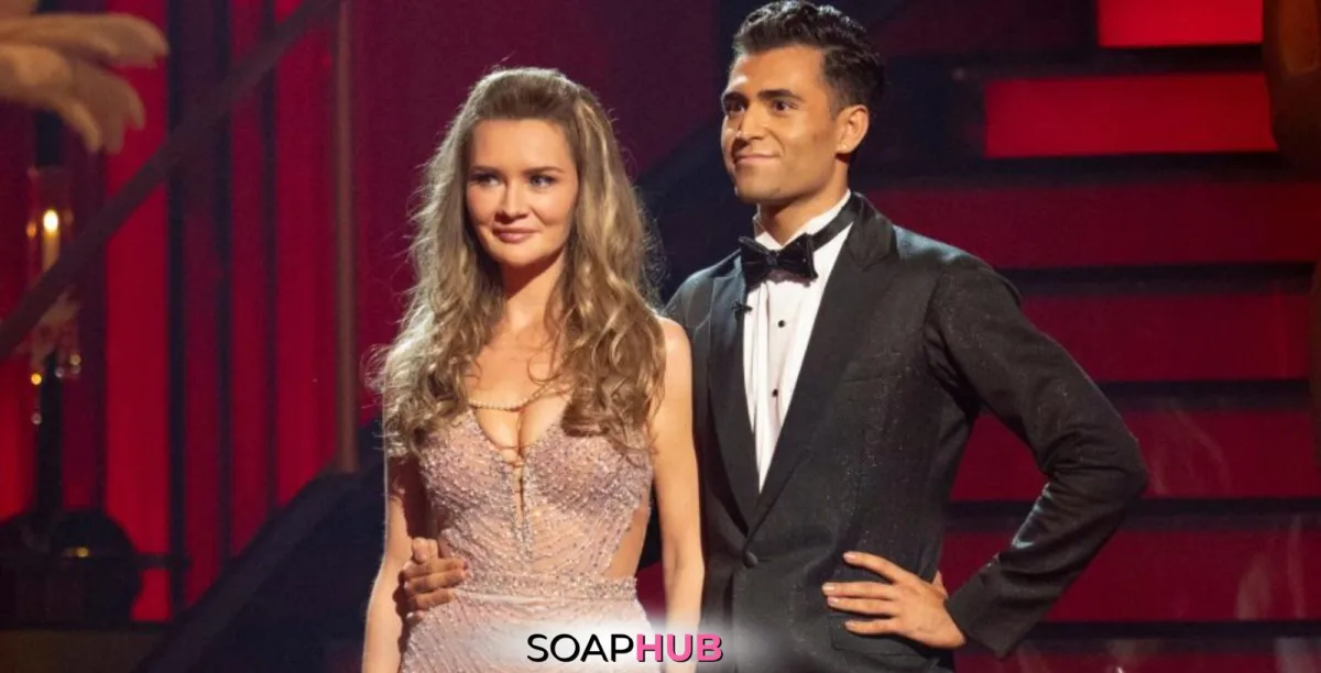 Anna Delvey, Ezra Sosa, and the Soap Hub logo