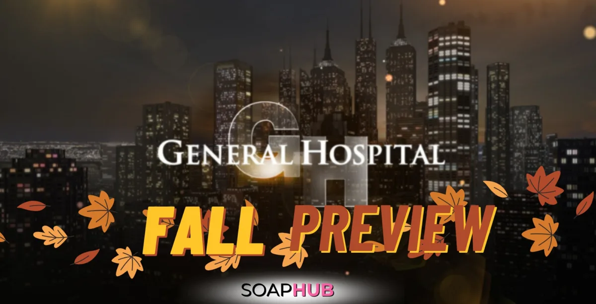 General Hospital Key Art for Fall Preview, with Soap Hub logo