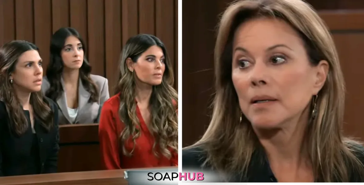 Kristina, Molly, Sam, and Alexis on general Hospital with the Soap Hub logo across the bottom.