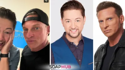 General Hospital’s Steve Burton And Bradford Anderson Tease Jason And Spinelli Together On Screen Soon