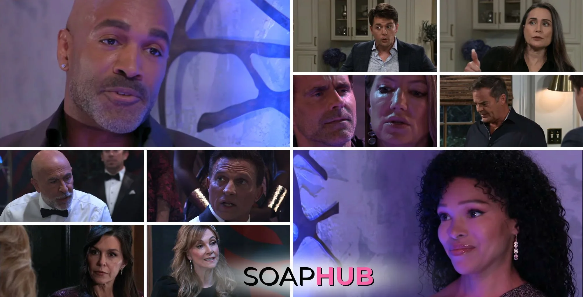 General Hospital preview collage for Friday, September 20, 2024, episode, with the Soap Hub logo