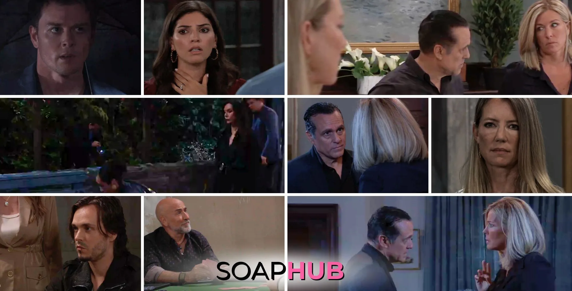 General Hospital spoilers weekly video preview collage for the week of September 3 with the soap hub logo near the bottom of the graphic