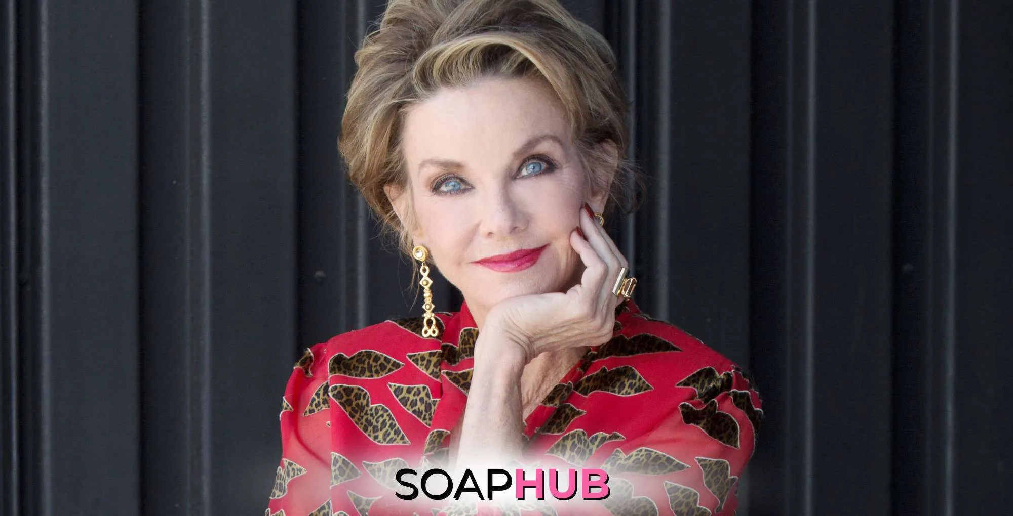 The Young and the Restless' and Days of our Lives Judith Chapman with the Soap Hub logo across the bottom.