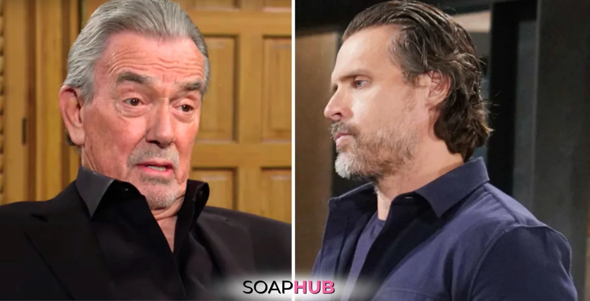 Young and Restless Spoilers September 24 Nick, Victor, and the Soap Hub logo