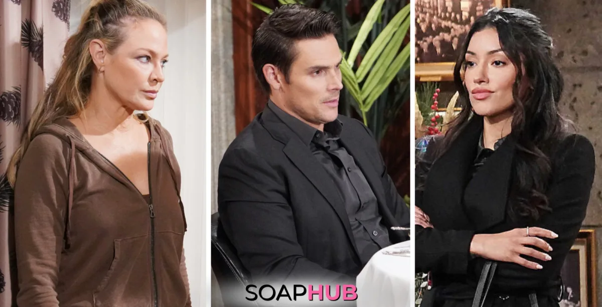 Young and the Restless Spoilers Weekly Update September 23-27 with the Soap Hub logo.